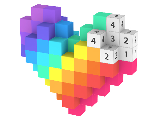 【Pixel Art 3D】ゲームをプレイする