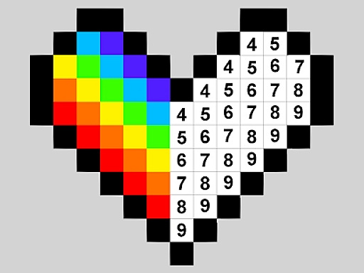 【Pixel by Numbers】ゲームをプレイする