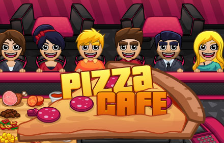 料理ゲーム【Pizza Cafe】ゲームのサムネイル画像