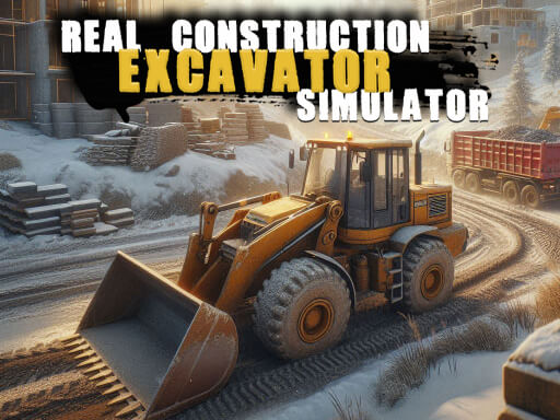 【Real Construction Excavator Simulator】ゲームをプレイする