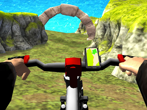 【Real MTB Downhill 3D】ゲームをプレイする