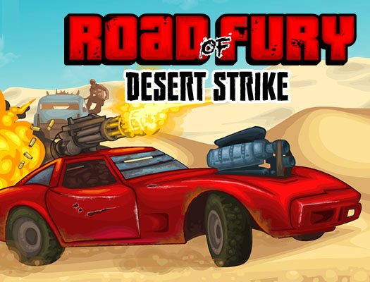 【Road of Fury Desert Strike】ゲームをプレイする