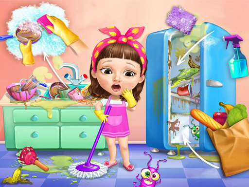 【Sweet Baby Girl Cleanup Messy House】ゲームをプレイする
