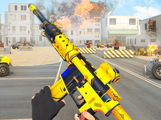 【TPS Gun War Shooting Games 3D】ゲームをプレイする