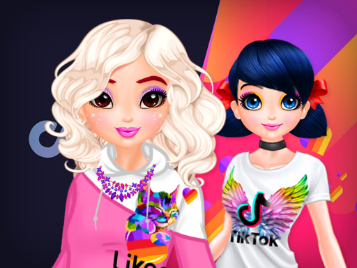 【TikTok girls vs Likee girls】ゲームをプレイする