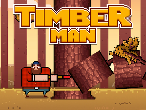 【Timberman】ゲームをプレイする
