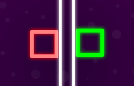 Play Two Neon Boxes