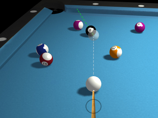 【3d Billiard 8 ball Pool】ゲームをプレイする