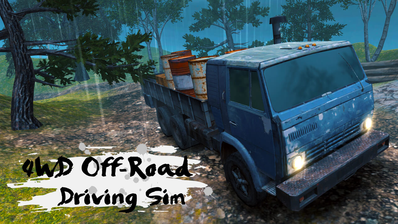 【4WD Off-Road Driving Sim】ゲームをプレイする