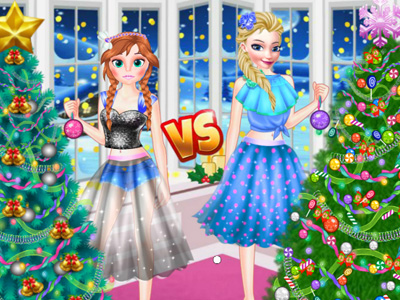 Free Play - Ellie VS Annie Christman Tree Thumbnail