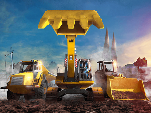 【Excavator Simulator 3D】ゲームをプレイする