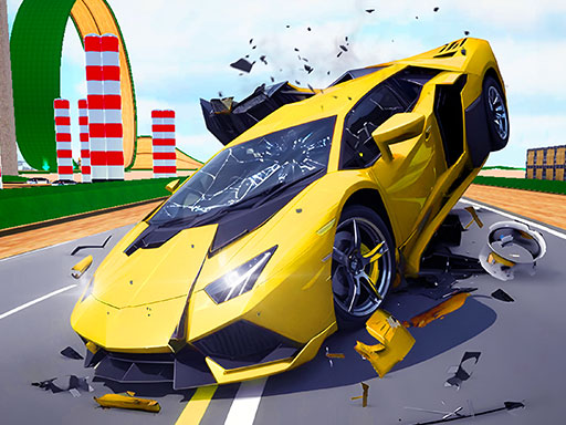 【Hyper Cars Ramp Crash】ゲームをプレイする