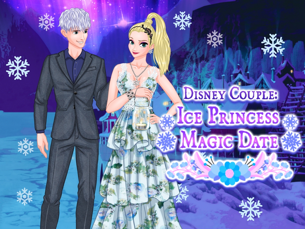 Play Ice Couple Princess Magic Date Thumbnail