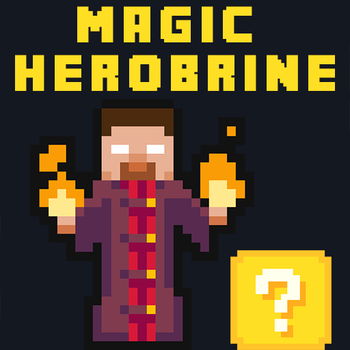 Play Magic Herobrine - smart brain & puzzle quest