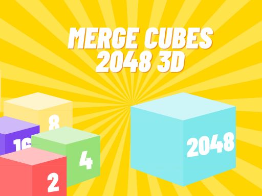 Play Merge cubes 2048 3D