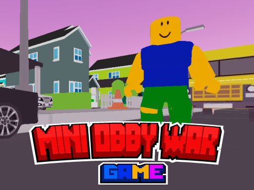 Play Mini Obby War Game