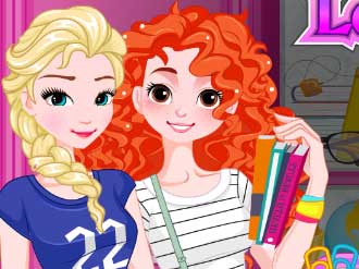 Play Princess Back 2 School Lockers Thumbnail