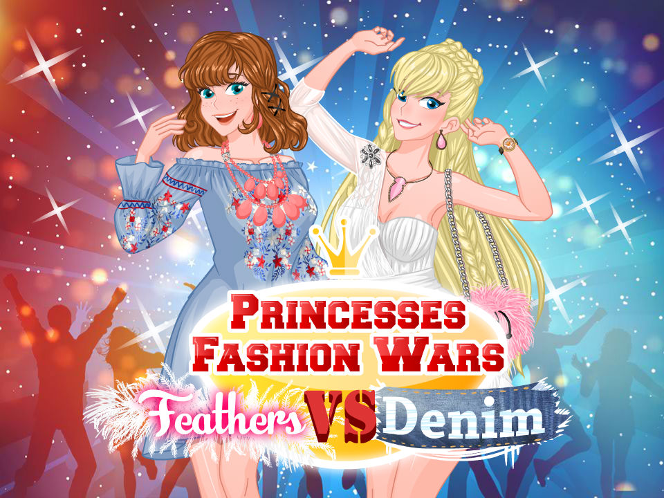 Play Princesses Fashion Wars Feathers VS Deni Thumbnail