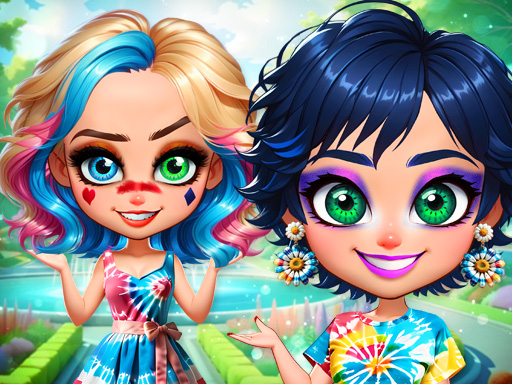 【Tie-Dye Explosion of Color】ゲームをプレイする