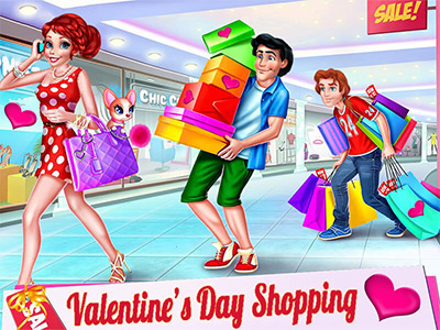 Play Valentines Day Shopping