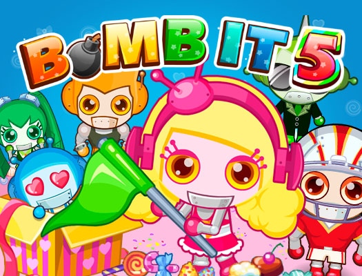【Bomb it 5】ゲームをプレイする