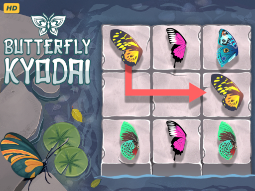 【Butterfly Kyodai HD】ゲームをプレイする