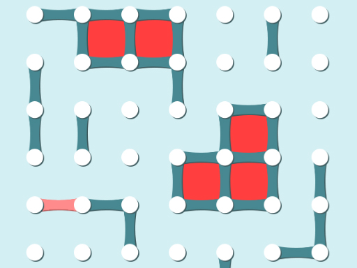 【Dots and Boxes】ゲームをプレイする