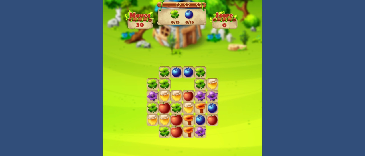 【Forest Match 3】ゲームをプレイする