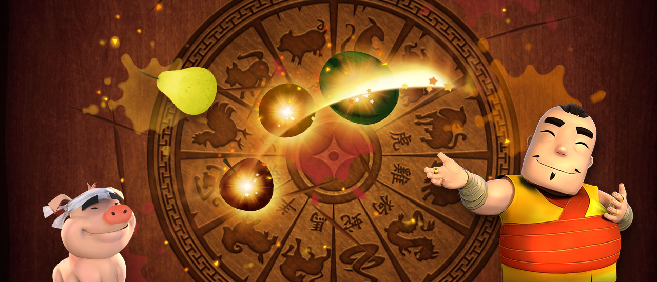 【Fruit Ninja】ゲームをプレイする