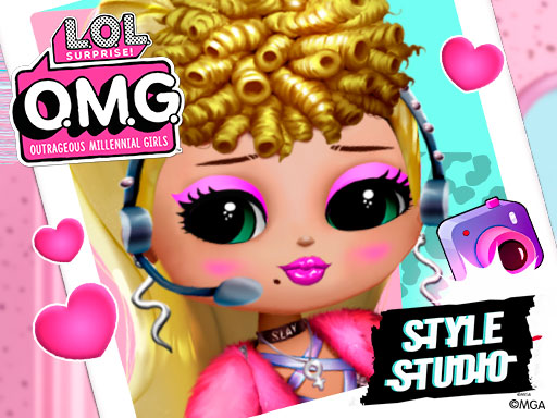 【L.O.L. Surprise! O.M.G.™ Style Studio】ゲームをプレイする