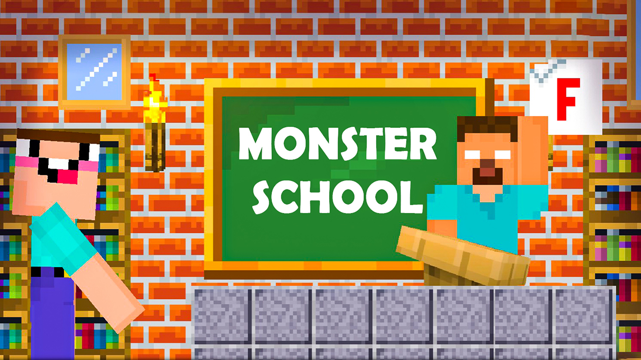 【Monster School Challenges】ゲームをプレイする