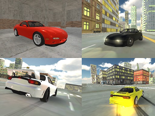 【RX7 Drift 3D】ゲームをプレイする