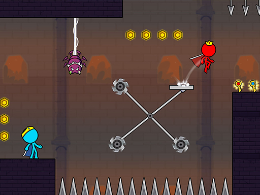 【Red and Blue Stickman 2】ゲームをプレイする