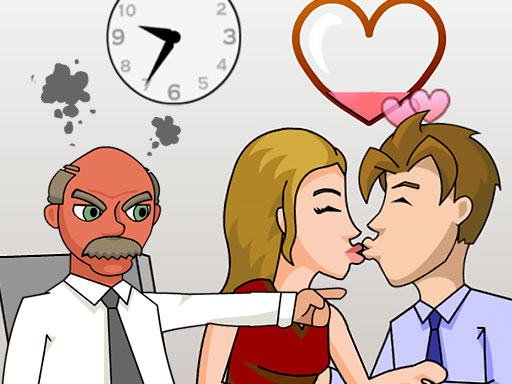 Play Secret Office Kissing