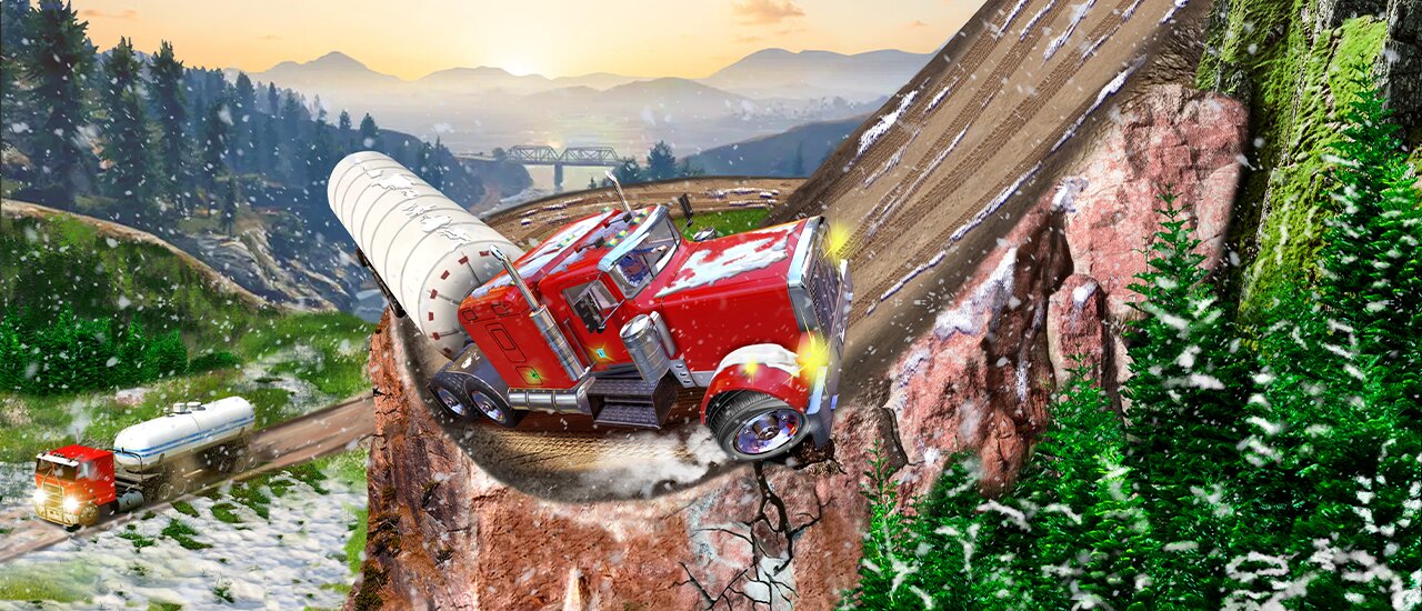 【Semi Truck Snow Simulator】ゲームをプレイする