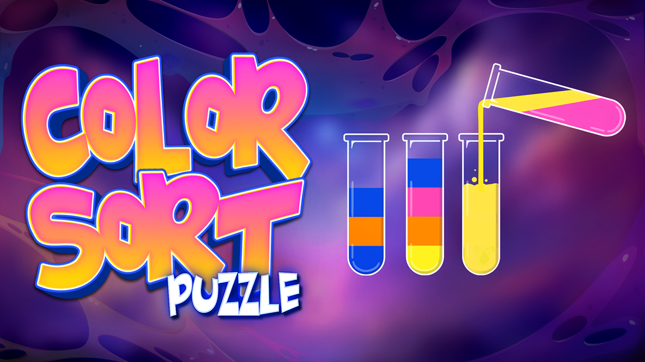 【Color Sort Puzzle】ゲームをプレイする