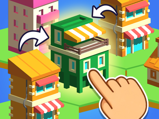 【Crafty Town Merge City】ゲームをプレイする