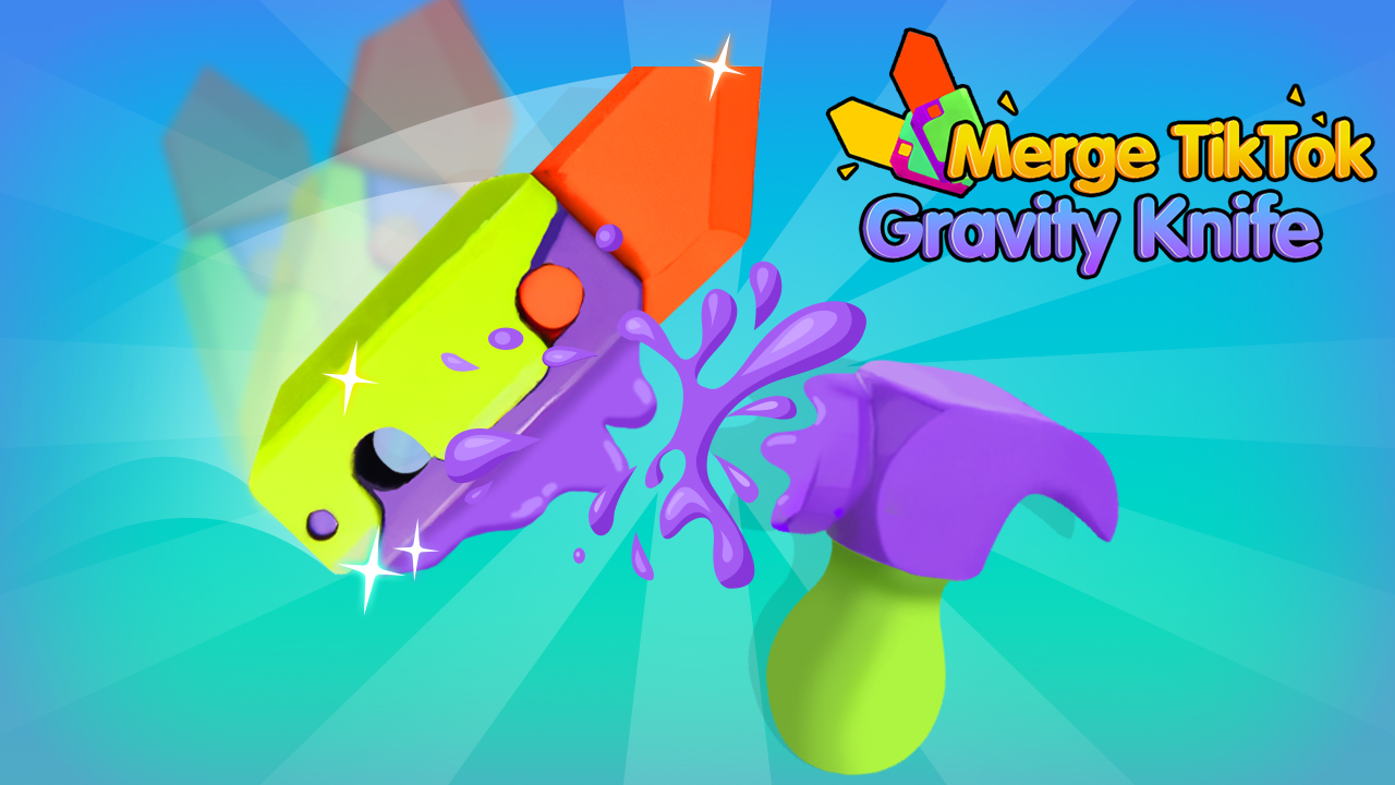 Play Merge TikTok Gravity Knife