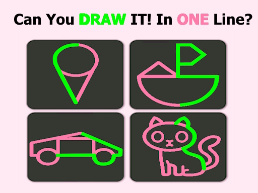 【Brain Test: One Line Draw Puzzle】ゲームをプレイする