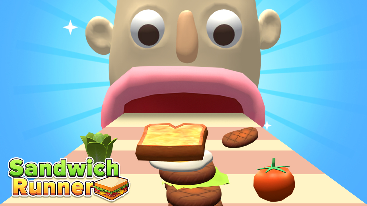 ドライブゲーム【Sandwich Runner】ゲームのサムネイル画像