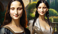 【Mona Lisa Fashion Experiments】ゲームをプレイする