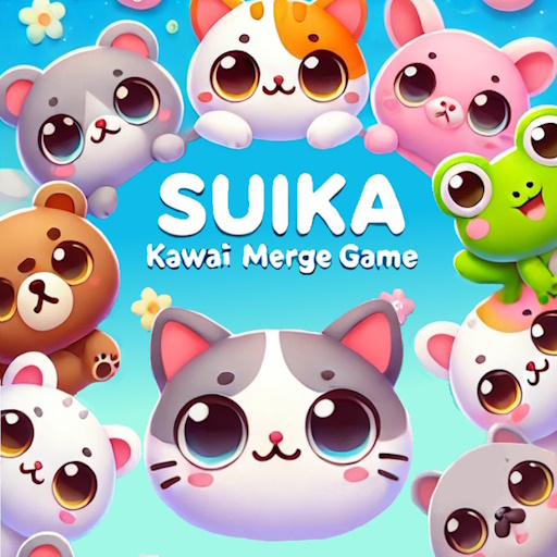 Play Suika Kawaii Cat Merge game