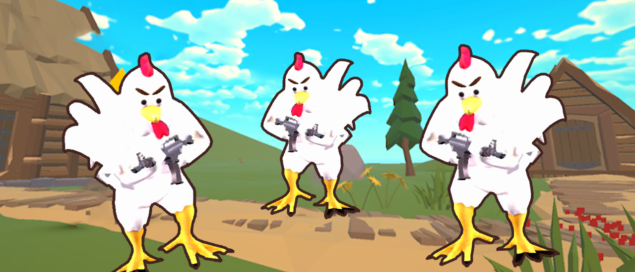 【Chicken shooter io】ゲームをプレイする