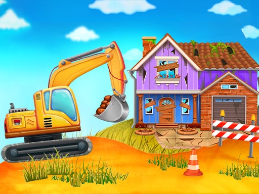 【Construction Truck: Building Games for Kids】ゲームをプレイする