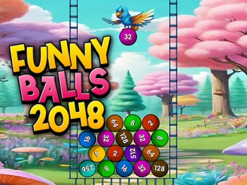 Play Funny Balls 2048