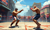 【Real Street Fighter 3D】ゲームをプレイする