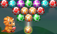 バブルゲーム【Dino Egg Shooter】ゲームのサムネイル画像