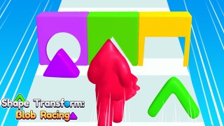 【Shape Transform Blob Racing】ゲームをプレイする