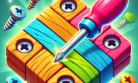 【Unscrew Wood Puzzle】ゲームをプレイする