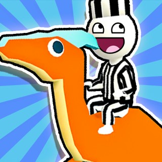 Play Dino Rush - hypercasual runner